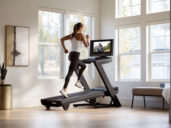 NordicTrack Commercial Series 2450; iFIT-Enabled Incline Treadmill for Running and Walking with 22” Pivoting Touchscreen and SpaceSaver Design